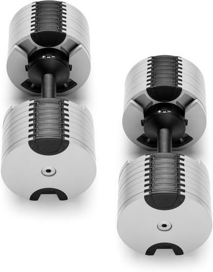 ® Adjustable Dumbbell Set, 5-50 LB or 5-80 LB, Easy Twist 2024-25 Model, All-In-One Weights Set (Pair) for Home, Original Manufacturer