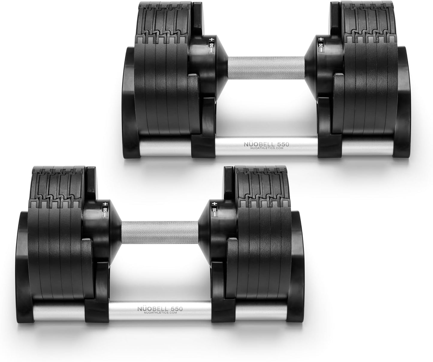 ® Adjustable Dumbbell Set, 5-50 LB or 5-80 LB, Easy Twist 2024-25 Model, All-In-One Weights Set (Pair) for Home, Original Manufacturer