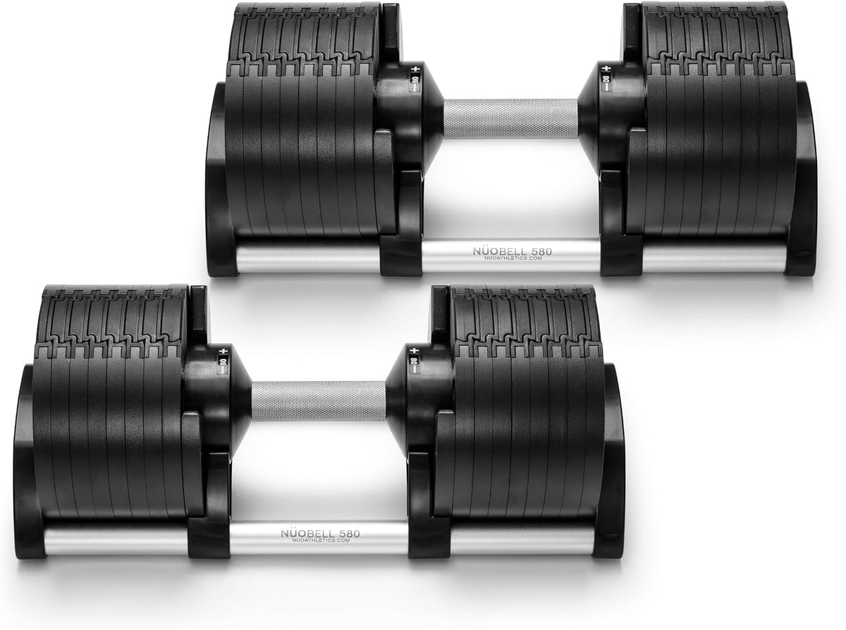 ® Adjustable Dumbbell Set, 5-50 LB or 5-80 LB, Easy Twist 2024-25 Model, All-In-One Weights Set (Pair) for Home, Original Manufacturer
