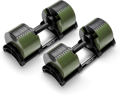 ® Adjustable Dumbbell Set, 5-50 LB or 5-80 LB, Easy Twist 2024-25 Model, All-In-One Weights Set (Pair) for Home, Original Manufacturer