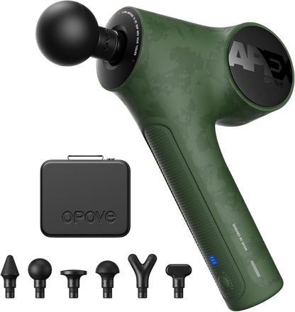 Apex Massage Gun Deep Tissue 14.5mm Percussion Fascia Muscle Massager for Athletes Workout Pain Relief Recovery Relaxation, Professional Therapist Choice, Ergonomic for Effortless to Use