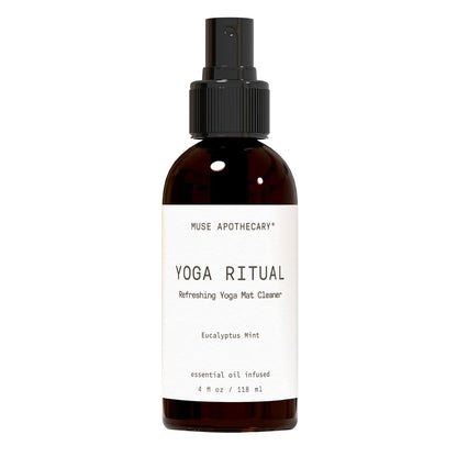 Yoga Ritual - Aromatic and Refreshing Yoga Mat Cleaner, 8 oz, Infused with Essential Oils - Eucalyptus Mint