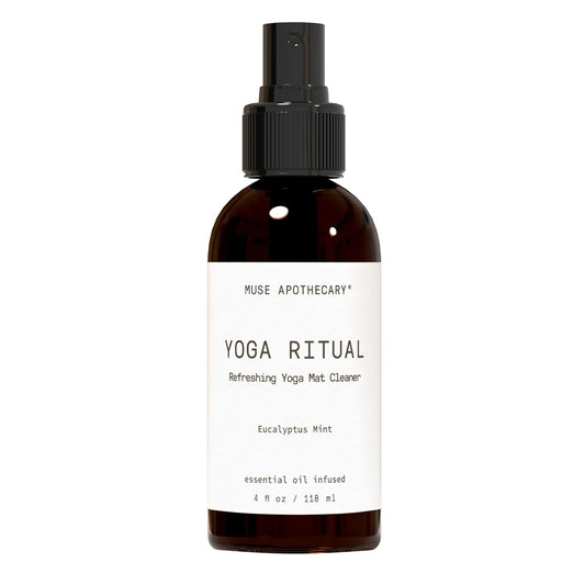 Yoga Ritual - Aromatic and Refreshing Yoga Mat Cleaner, 8 oz, Infused with Essential Oils - Eucalyptus Mint