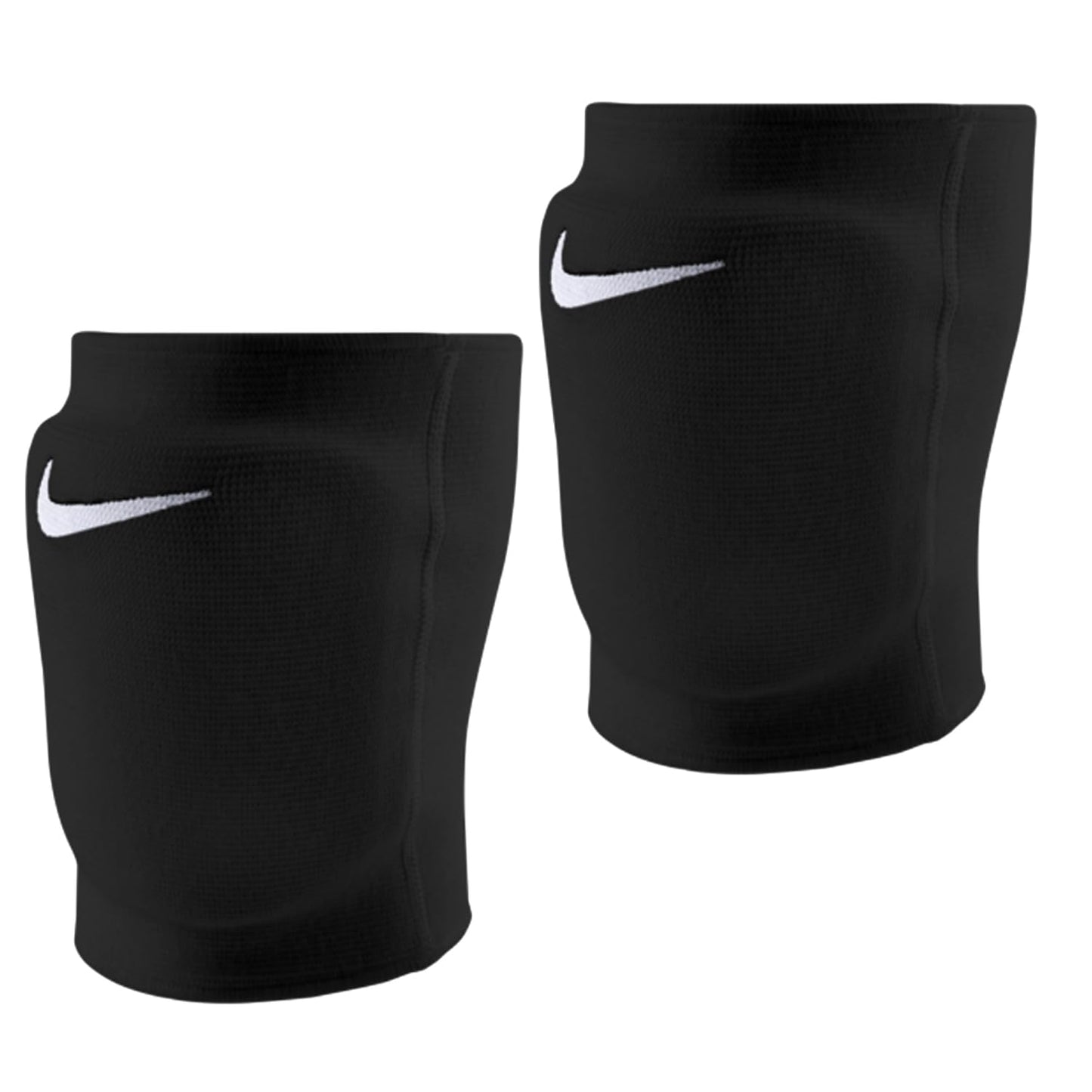 Premium Dri-Fit Knee Pads (1 Pair), Essential/Streak/Varsity, Cushioning/Sweat-wicking/Unisex (Essential Black - M/L)