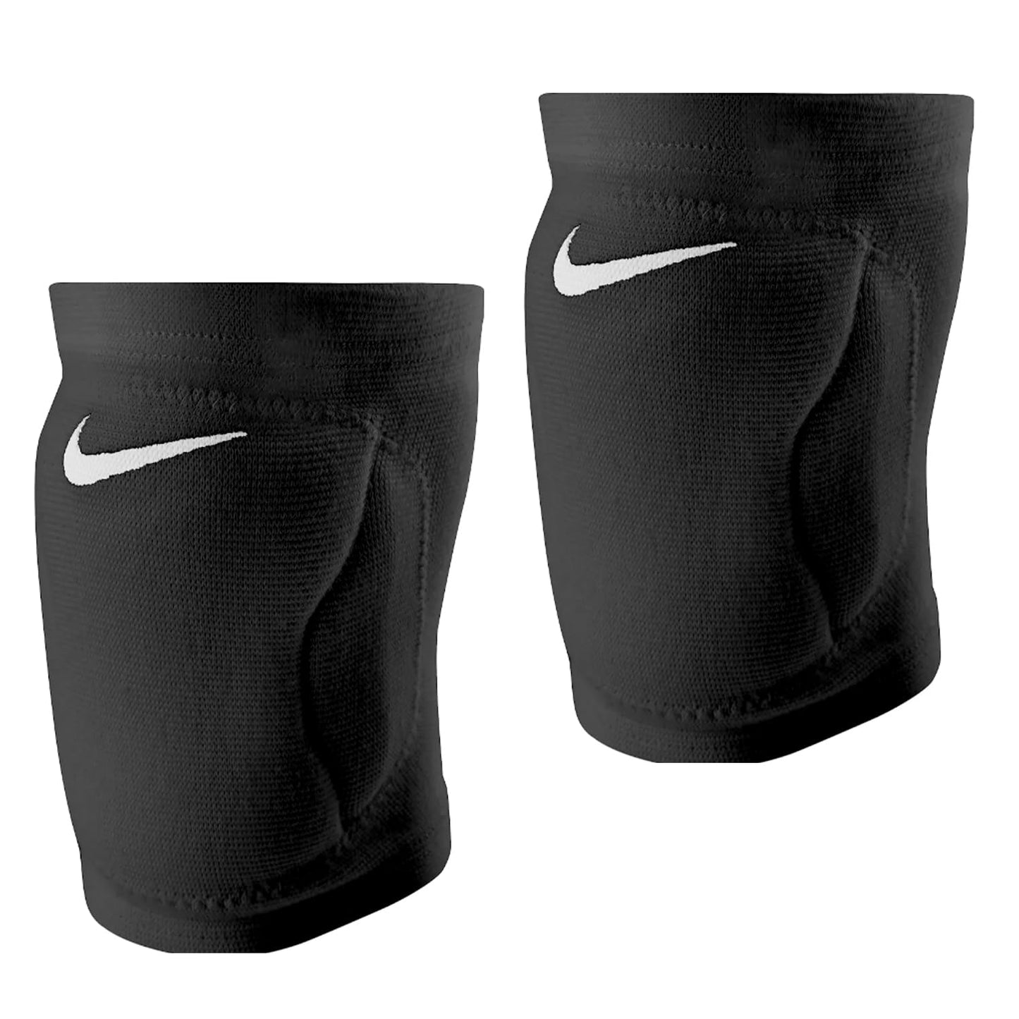 Premium Dri-Fit Knee Pads (1 Pair), Essential/Streak/Varsity, Cushioning/Sweat-wicking/Unisex (Essential Black - M/L)