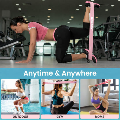 Resistance Bands for Working Out Exercise Loop Bands Workout Bands Set for Men Women Body Stretching, Crossfit Training, Home Workout, Physical Therapy, Booty Legs, Set of 5