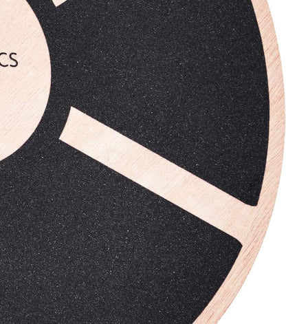 Wood Wobble Balance Trainer Board, Slip Resistant, for Exercise and Core Strength