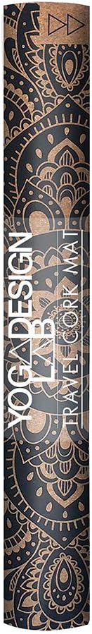 The Cork Yoga Mat | Eco Luxury | Ideal for Hot Yoga, Power, Bikram, Ashtanga, Sweaty Workouts | Studio Quality | Includes Carrying Strap!