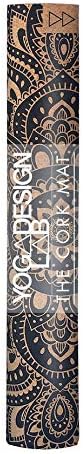 The Cork Yoga Mat | Eco Luxury | Ideal for Hot Yoga, Power, Bikram, Ashtanga, Sweaty Workouts | Studio Quality | Includes Carrying Strap!