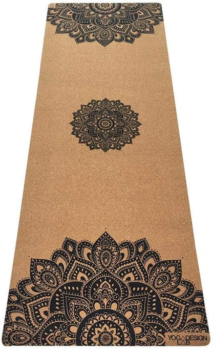 The Cork Yoga Mat | Eco Luxury | Ideal for Hot Yoga, Power, Bikram, Ashtanga, Sweaty Workouts | Studio Quality | Includes Carrying Strap!