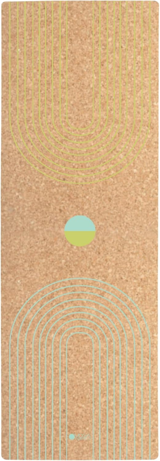 The Cork Yoga Mat | Eco Luxury | Ideal for Hot Yoga, Power, Bikram, Ashtanga, Sweaty Workouts | Studio Quality | Includes Carrying Strap!