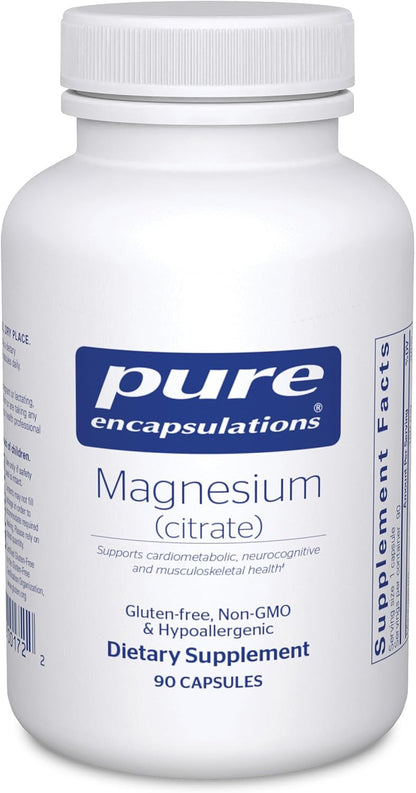 Magnesium (Citrate), 90 Capsules