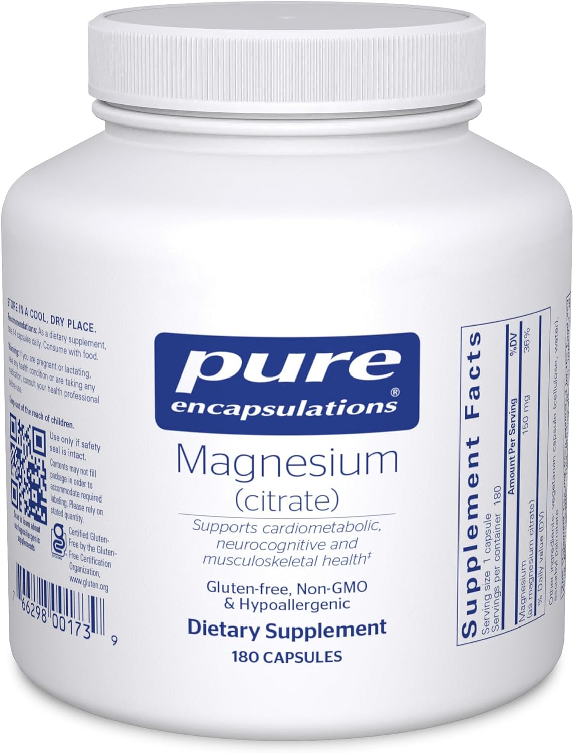 Magnesium (Citrate), 90 Capsules