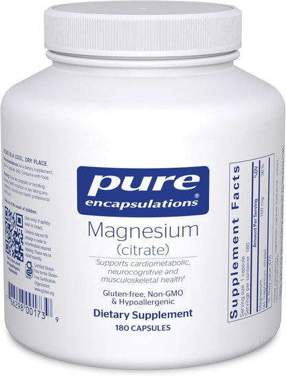 Magnesium (Citrate), 90 Capsules