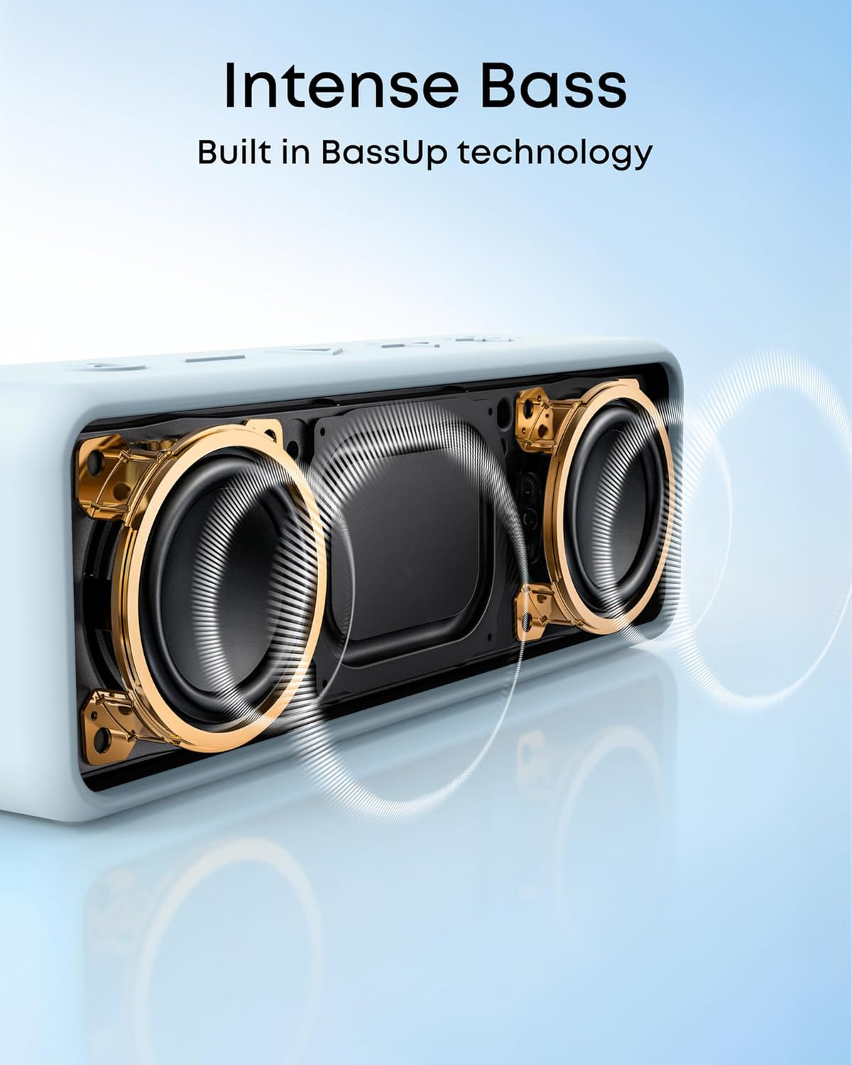 Soundcore 2 Portable Bluetooth Speaker with Stereo Sound, Bluetooth 5, Bassup, IPX7 Waterproof, 24-Hour Playtime, Wireless, Speaker for Home, Outdoors, Travel