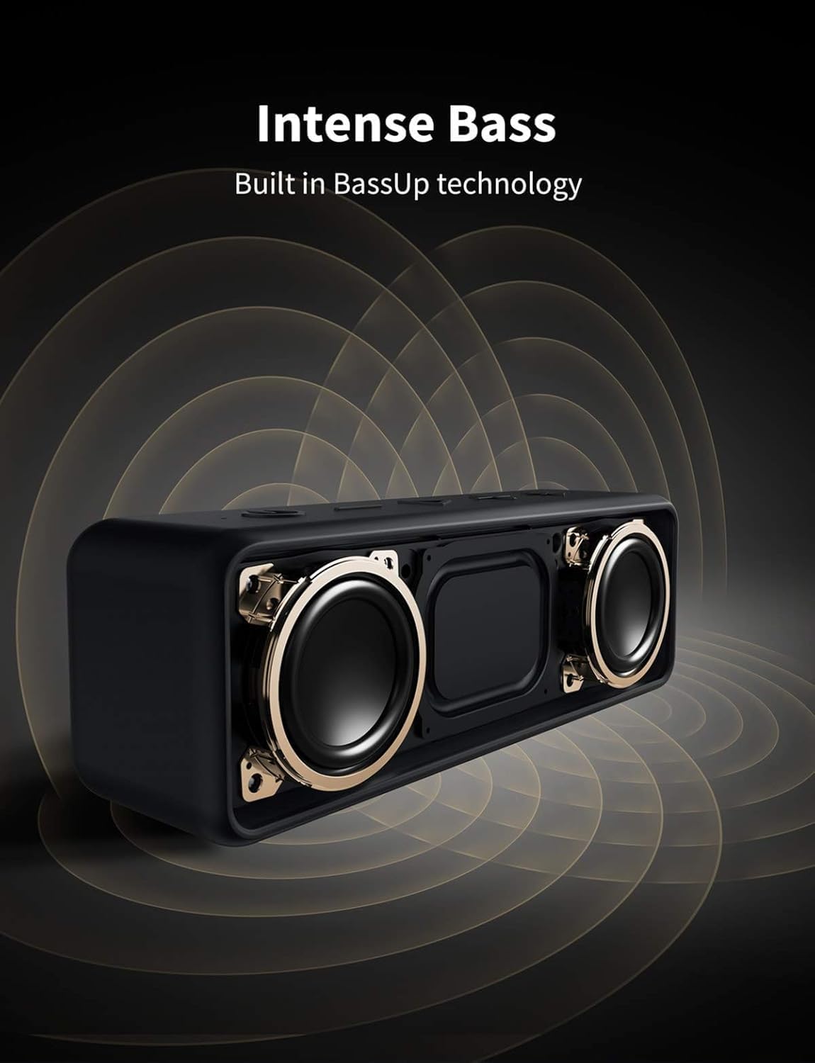 Soundcore 2 Portable Bluetooth Speaker with Stereo Sound, Bluetooth 5, Bassup, IPX7 Waterproof, 24-Hour Playtime, Wireless, Speaker for Home, Outdoors, Travel