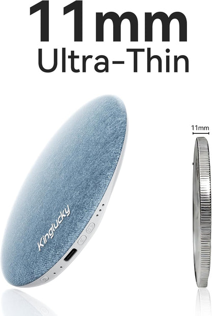 Mini Bluetooth Pillow Speaker, Pink | Built-in Pink Noise White Noise Sound Machine, Under Pillow Design, Headphone-Free, Rechargeable For Side Sleeper