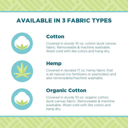 Meditation Cushion Mat Set - Zafu Floor Pillow Organic Buckwheat Pillow + Cotton Filled Zabuton Prayer Pad - Meditation Pillow Yoga Knee Pad - Made in USA - 14" Round or 18" Oval