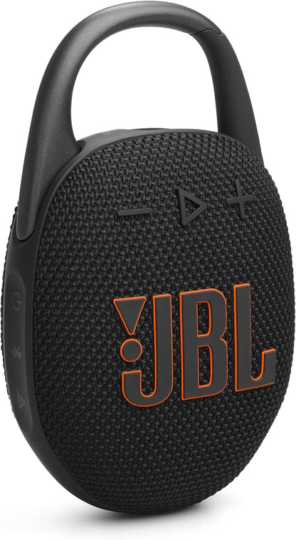 Clip 5 - Ultra-Portable, Waterproof & Dustproof Bluetooth Speaker, Big Pro Sound with Punchy bass, Integrated Carabiner, Up to 12 Hours of Play, Made in Part with Recycled Materials (Purple)