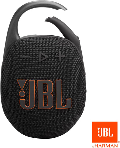 Clip 5 - Ultra-Portable, Waterproof & Dustproof Bluetooth Speaker, Big Pro Sound with Punchy bass, Integrated Carabiner, Up to 12 Hours of Play, Made in Part with Recycled Materials (Purple)