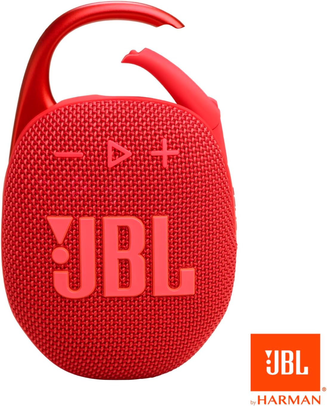 Clip 5 - Ultra-Portable, Waterproof & Dustproof Bluetooth Speaker, Big Pro Sound with Punchy bass, Integrated Carabiner, Up to 12 Hours of Play, Made in Part with Recycled Materials (Purple)