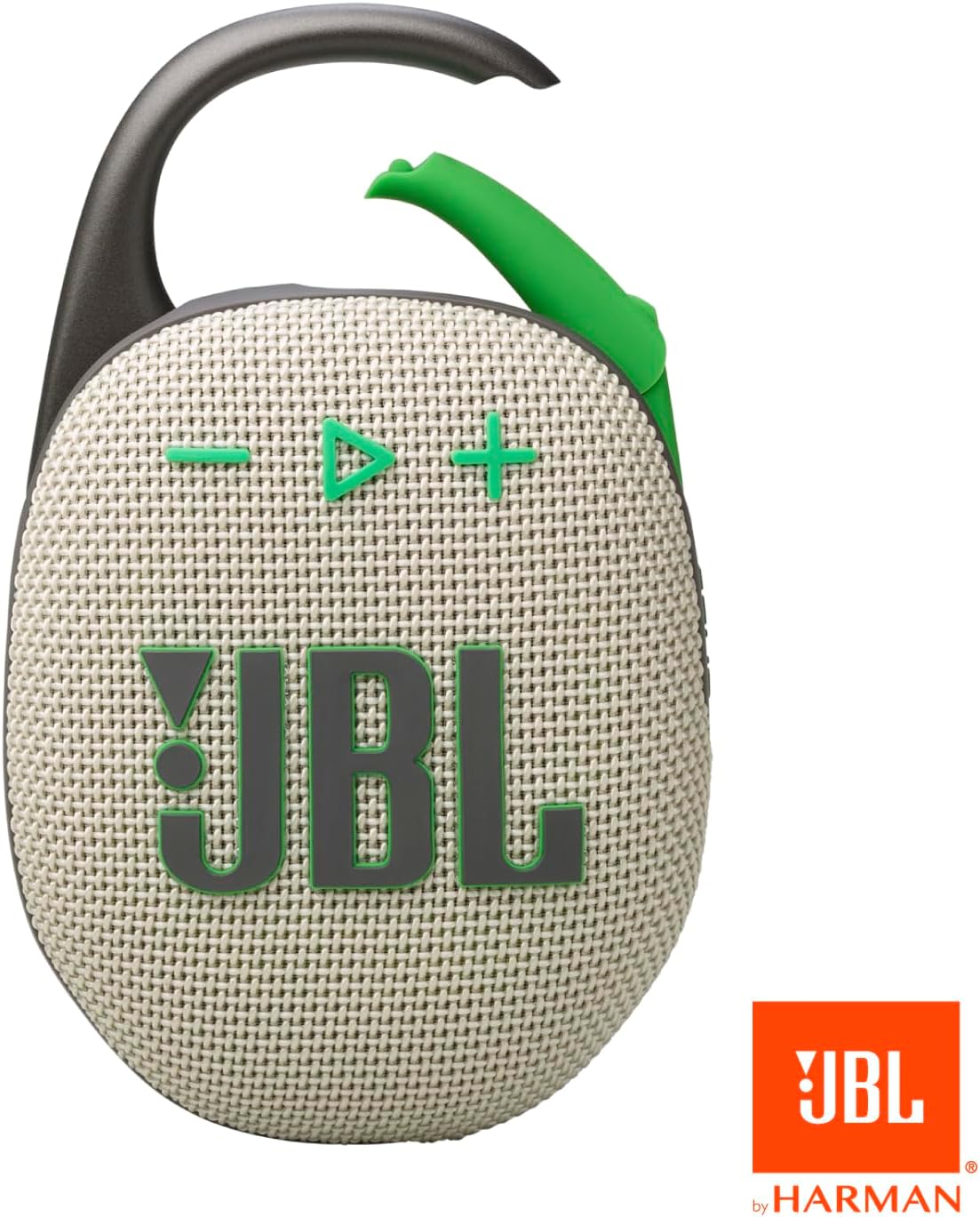 Clip 5 - Ultra-Portable, Waterproof & Dustproof Bluetooth Speaker, Big Pro Sound with Punchy bass, Integrated Carabiner, Up to 12 Hours of Play, Made in Part with Recycled Materials (Purple)