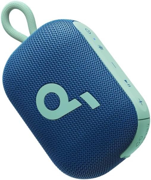 Select 4 Go Bluetooth Shower Speaker by Anker, IP67 Waterproof/Dustproof, Ultra-Portable Bluetooth Speaker, 20H Playtime, Floatable, Powerful Sound, Electronics for Outdoors/Home/Travel