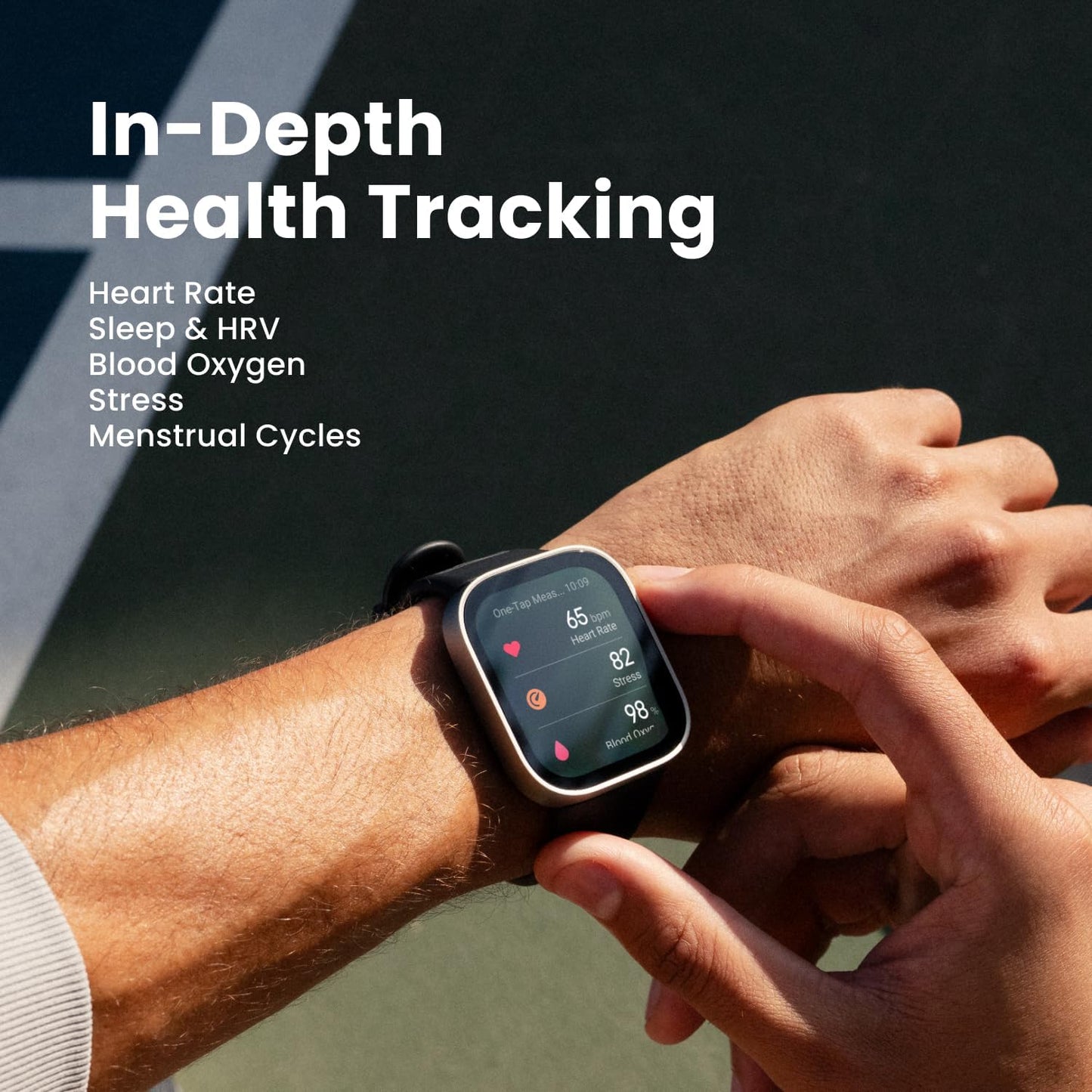 Bip 6 Smart Watch 46mm, 14 Day Battery, 1.97" AMOLED Display, GPS & Free Maps, AI, Bluetooth Call & Text, Health, Fitness & Sleep Tracker, 140+ Workout Modes, 5 ATM Water-Resistance, Black