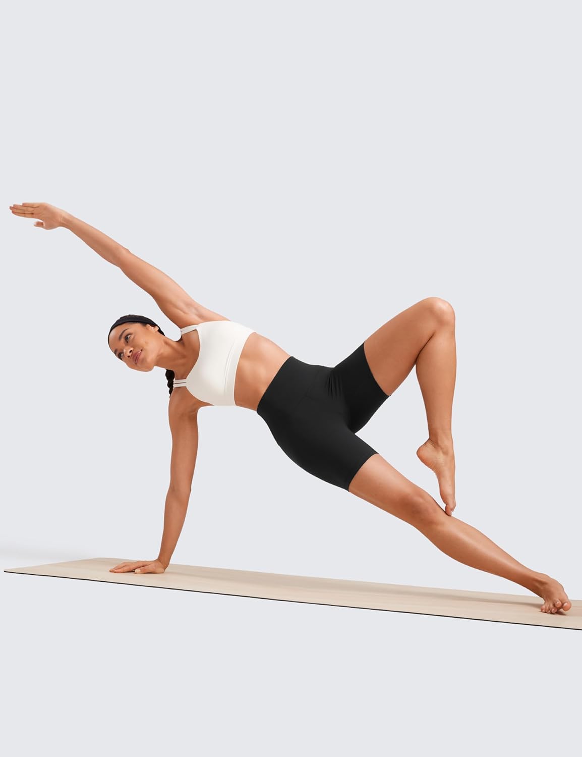Butterluxe Biker Shorts 6" | Extremely Soft, Gentle Compression, Yoga, High Waisted, for Women
