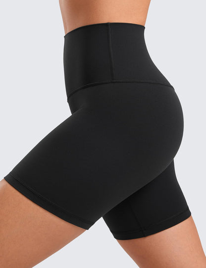 Butterluxe Biker Shorts 6" | Extremely Soft, Gentle Compression, Yoga, High Waisted, for Women
