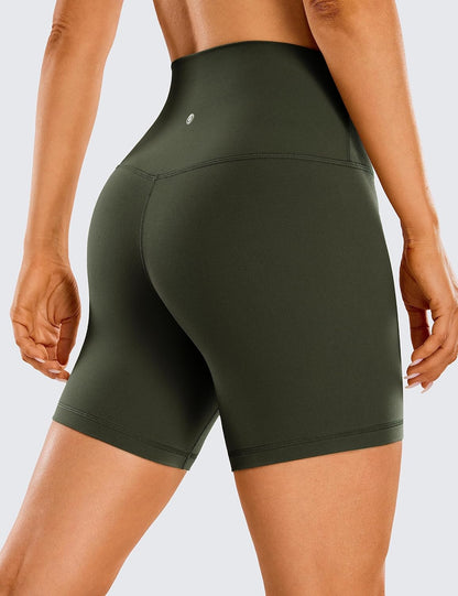 Butterluxe Biker Shorts 6" | Extremely Soft, Gentle Compression, Yoga, High Waisted, for Women