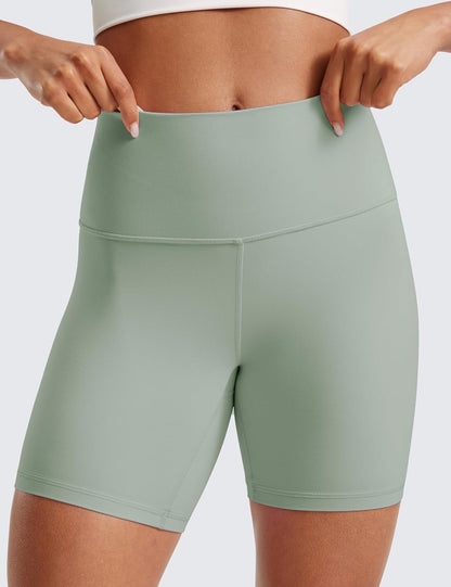 Butterluxe Biker Shorts 6" | Extremely Soft, Gentle Compression, Yoga, High Waisted, for Women