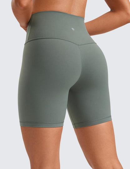 Butterluxe Biker Shorts 6" | Extremely Soft, Gentle Compression, Yoga, High Waisted, for Women