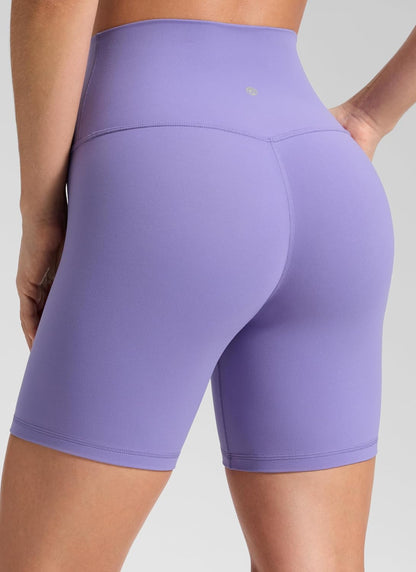 Butterluxe Biker Shorts 6" | Extremely Soft, Gentle Compression, Yoga, High Waisted, for Women