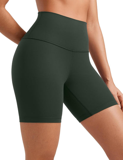 Butterluxe Biker Shorts 6" | Extremely Soft, Gentle Compression, Yoga, High Waisted, for Women
