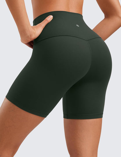 Butterluxe Biker Shorts 6" | Extremely Soft, Gentle Compression, Yoga, High Waisted, for Women