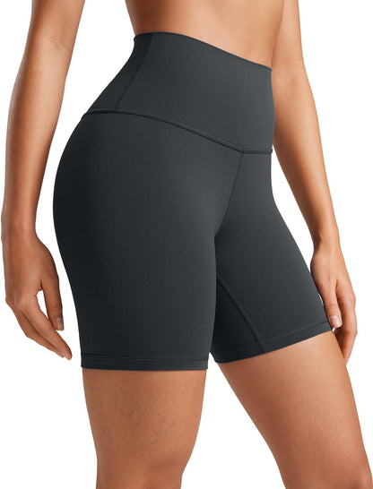 Butterluxe Biker Shorts 6" | Extremely Soft, Gentle Compression, Yoga, High Waisted, for Women