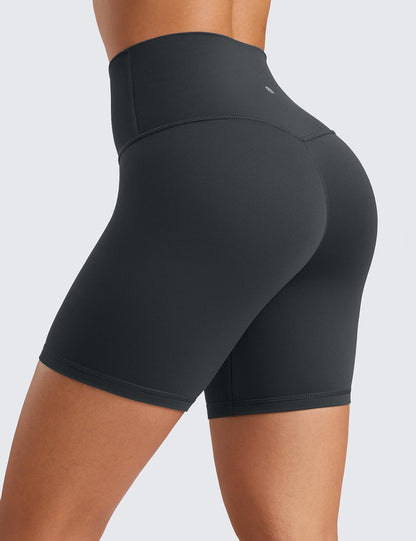 Butterluxe Biker Shorts 6" | Extremely Soft, Gentle Compression, Yoga, High Waisted, for Women