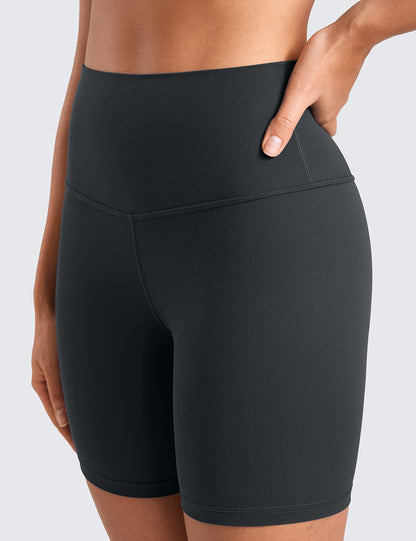 Butterluxe Biker Shorts 6" | Extremely Soft, Gentle Compression, Yoga, High Waisted, for Women