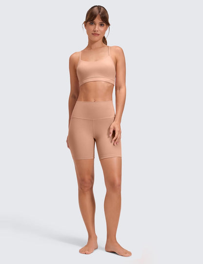 Butterluxe Biker Shorts 6" | Extremely Soft, Gentle Compression, Yoga, High Waisted, for Women