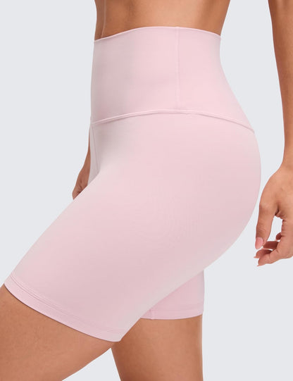 Butterluxe Biker Shorts 6" | Extremely Soft, Gentle Compression, Yoga, High Waisted, for Women