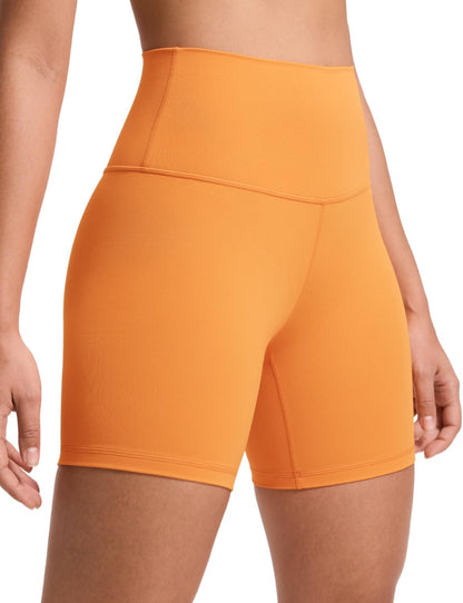 Butterluxe Biker Shorts 6" | Extremely Soft, Gentle Compression, Yoga, High Waisted, for Women