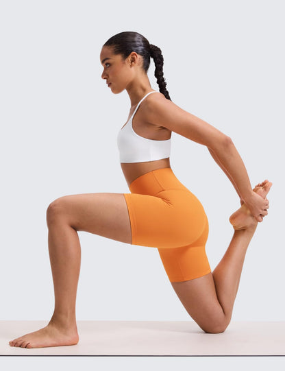 Butterluxe Biker Shorts 6" | Extremely Soft, Gentle Compression, Yoga, High Waisted, for Women