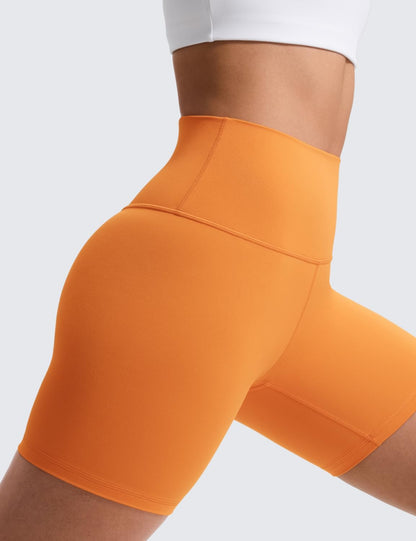 Butterluxe Biker Shorts 6" | Extremely Soft, Gentle Compression, Yoga, High Waisted, for Women