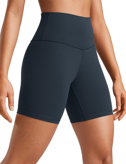 Butterluxe Biker Shorts 6" | Extremely Soft, Gentle Compression, Yoga, High Waisted, for Women