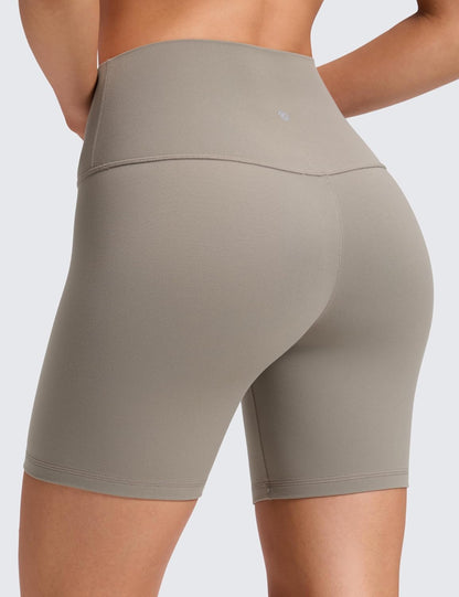 Butterluxe Biker Shorts 6" | Extremely Soft, Gentle Compression, Yoga, High Waisted, for Women
