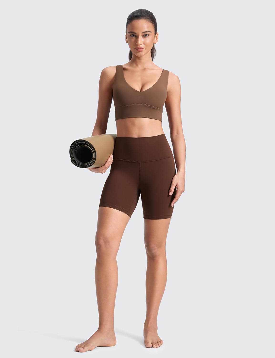 Butterluxe Biker Shorts 6" | Extremely Soft, Gentle Compression, Yoga, High Waisted, for Women