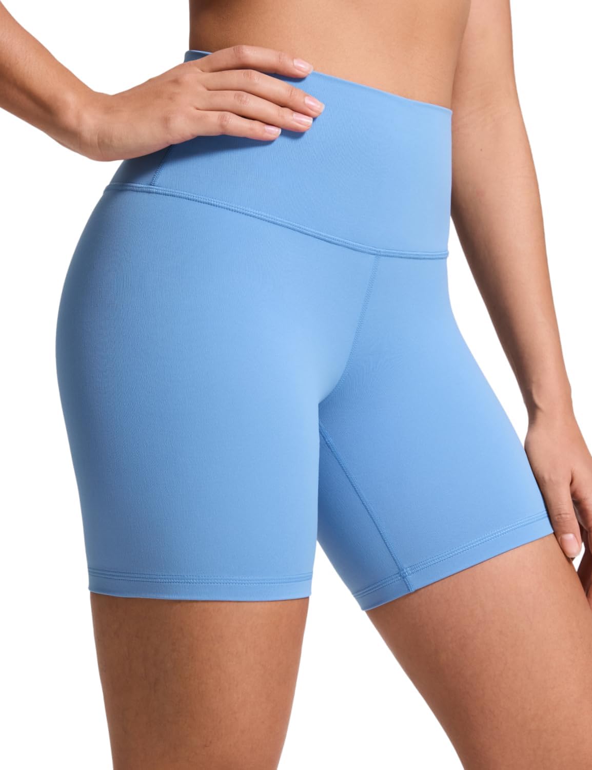 Butterluxe Biker Shorts 6" | Extremely Soft, Gentle Compression, Yoga, High Waisted, for Women