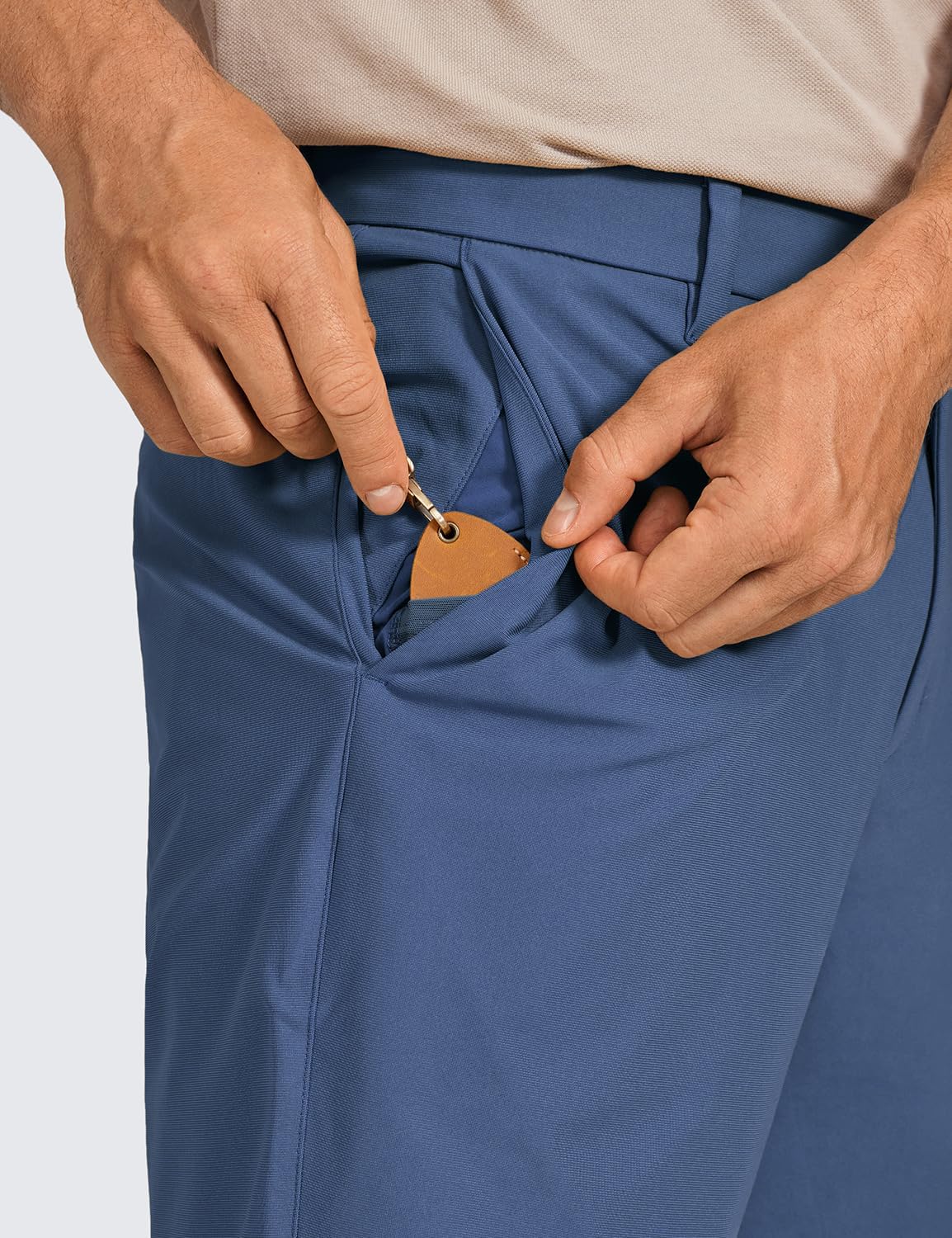 All Day Comfy Golf Shorts 7"/9" | Decent Stretch, Wrinkle-Resistant, Casual, Flat Front, Pockets, for Men