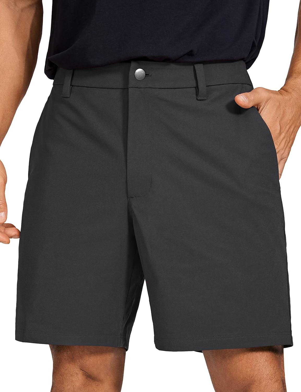 All Day Comfy Golf Shorts 7"/9" | Decent Stretch, Wrinkle-Resistant, Casual, Flat Front, Pockets, for Men